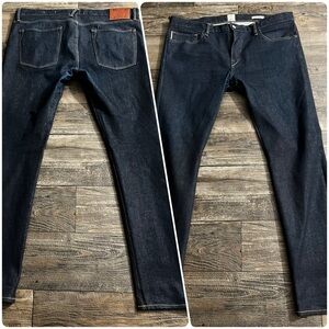 Hiroshi Kato “Needle” Skinny Fit Indigo Denim – 38x34 – Clean Condition